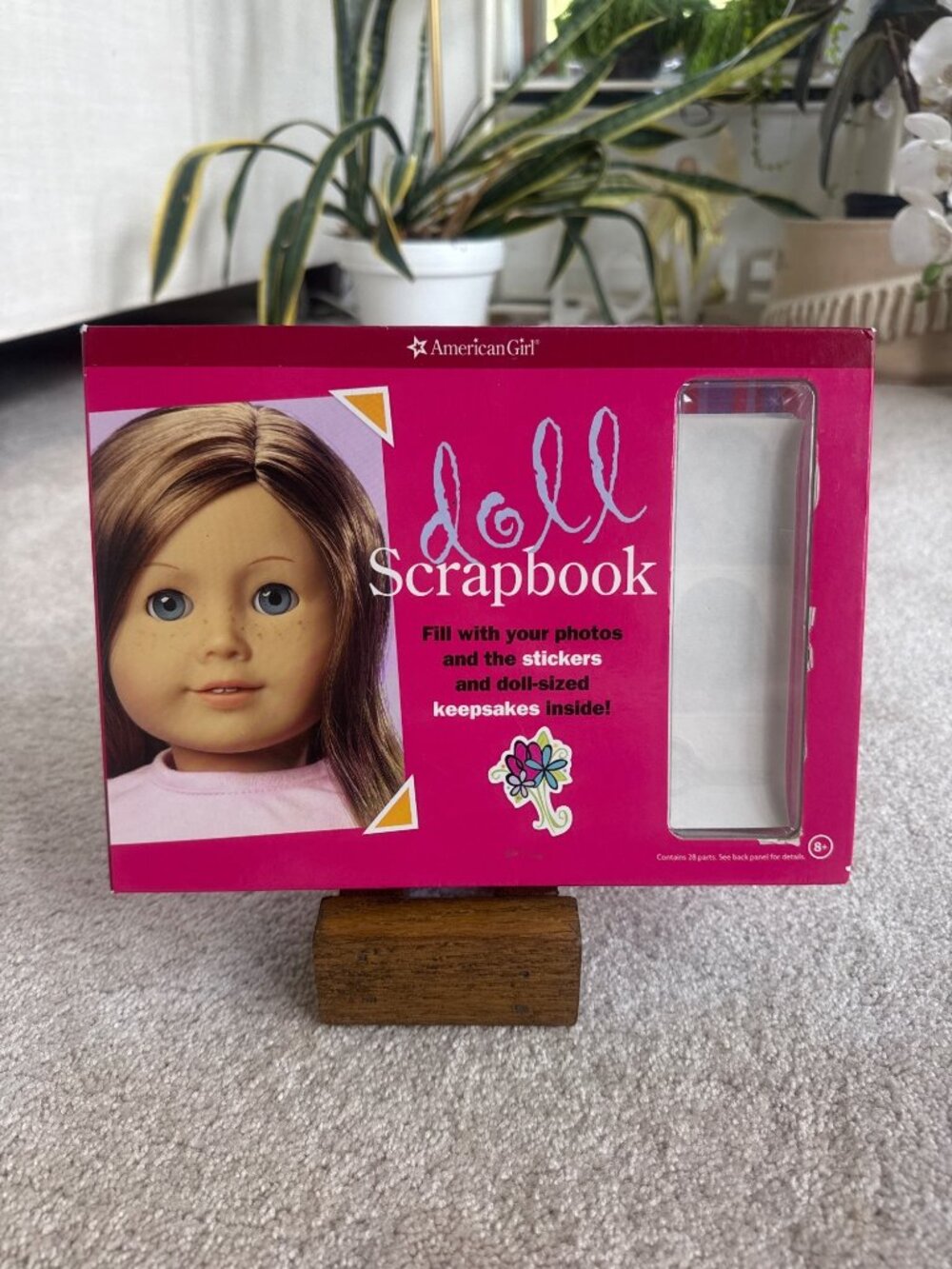 American Girl Doll Scrapbook Kit With Stickers, Keepsakes & 32-Page Book Ages 8+